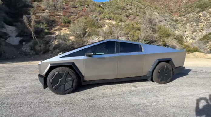 Driving The Tesla Cyber Truck