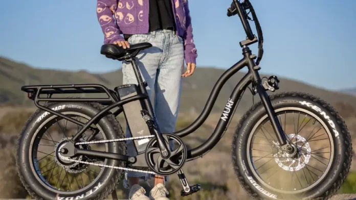 Pre-Order the Limited Edition Sandlot Times Higgs Step-Thru E-Bike by Murf Electric Bikes