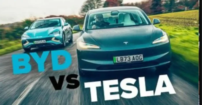 Tesla's EV Dominance Challenged: Elon Musk Acknowledges BYD's Rise