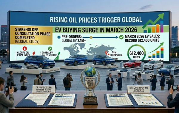 Rising Oil Prices Trigger Global EV Buying Surge in March 2026