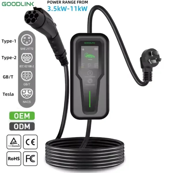 Goodlink Portable Electric Car Charging Station